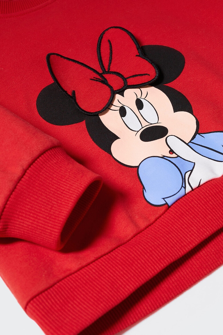 Mango Bluza cu imprimeu Minnie-Mouse si maneci cazute - Pled.ro