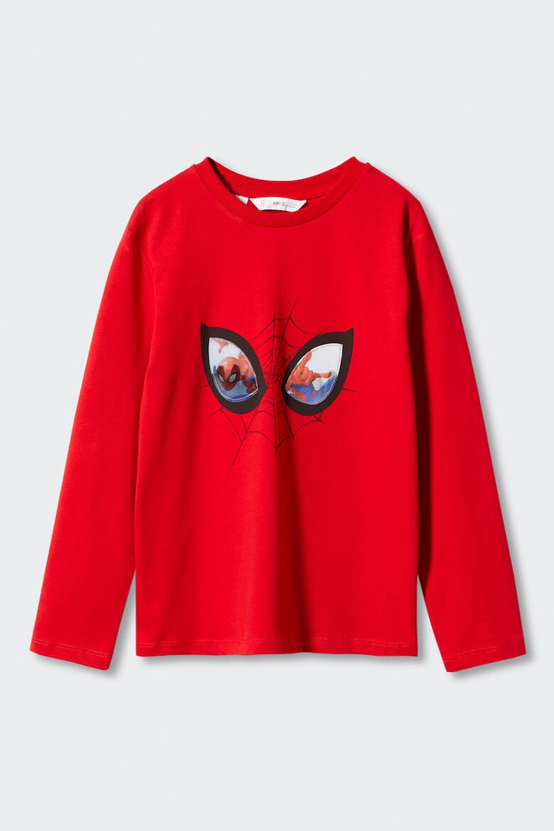 Mango Bluza cu imprimeu Spiderman Web - Pled.ro