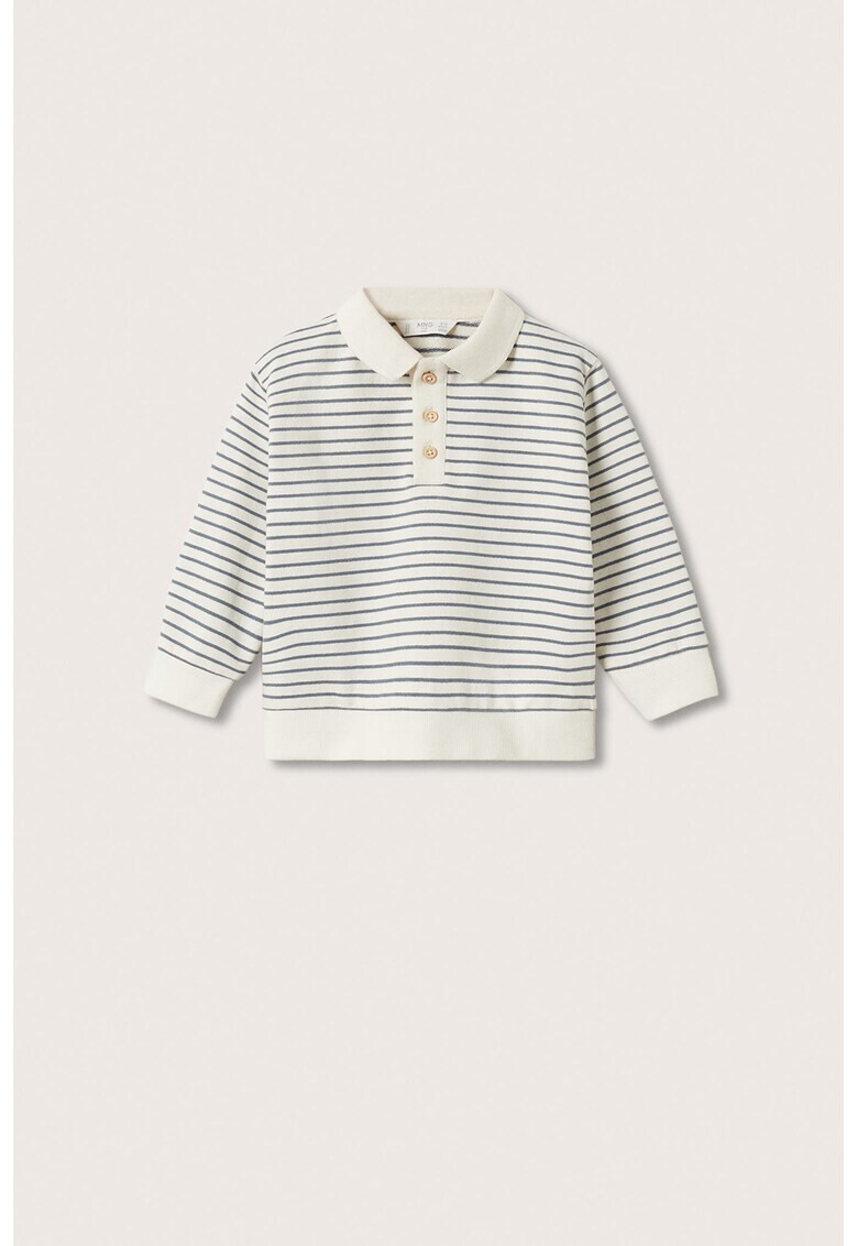 Mango Bluza polo in dungi Tommy - Pled.ro