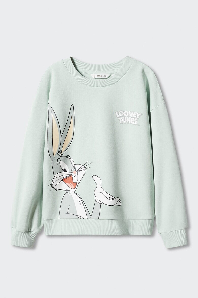 Mango Bluza sport cu imprimeu Bugs Bunny - Pled.ro