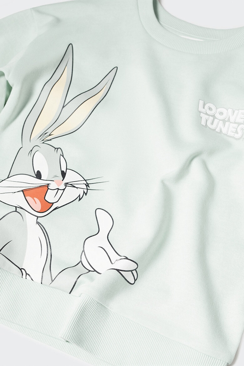 Mango Bluza sport cu imprimeu Bugs Bunny - Pled.ro