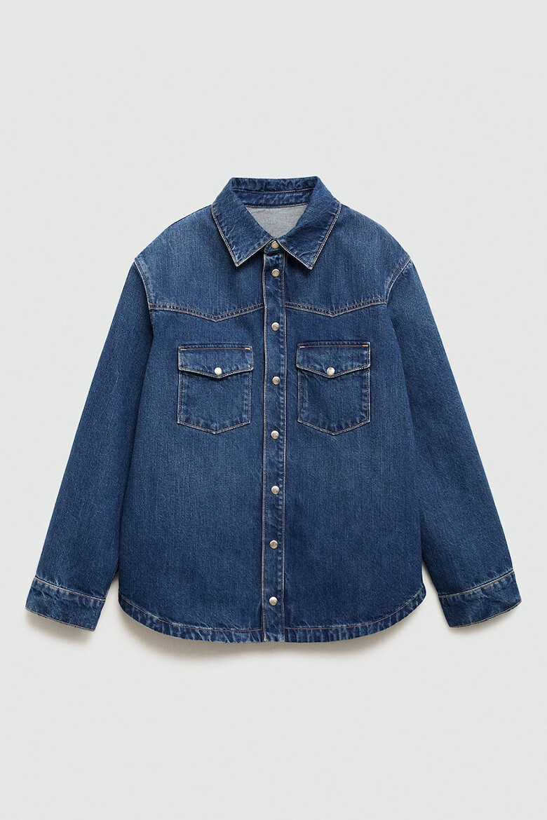 Mango Camasa de denim Camilla - Pled.ro