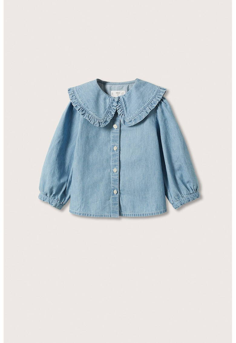 Mango Camasa din denim cu guler Baby-Doll Luna - Pled.ro