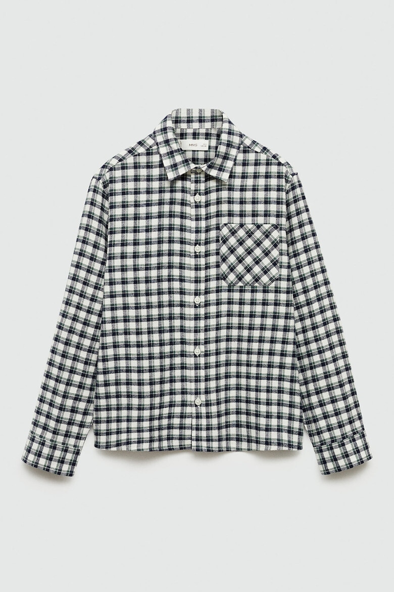 Mango Camasa din flanel cu model in carouri - Pled.ro