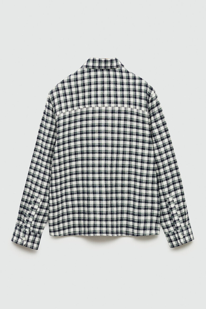 Mango Camasa din flanel cu model in carouri - Pled.ro