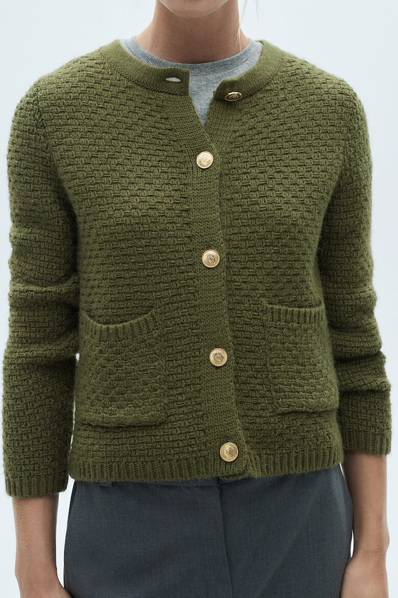 Mango Cardigan cu nasturi Cuna - Pled.ro