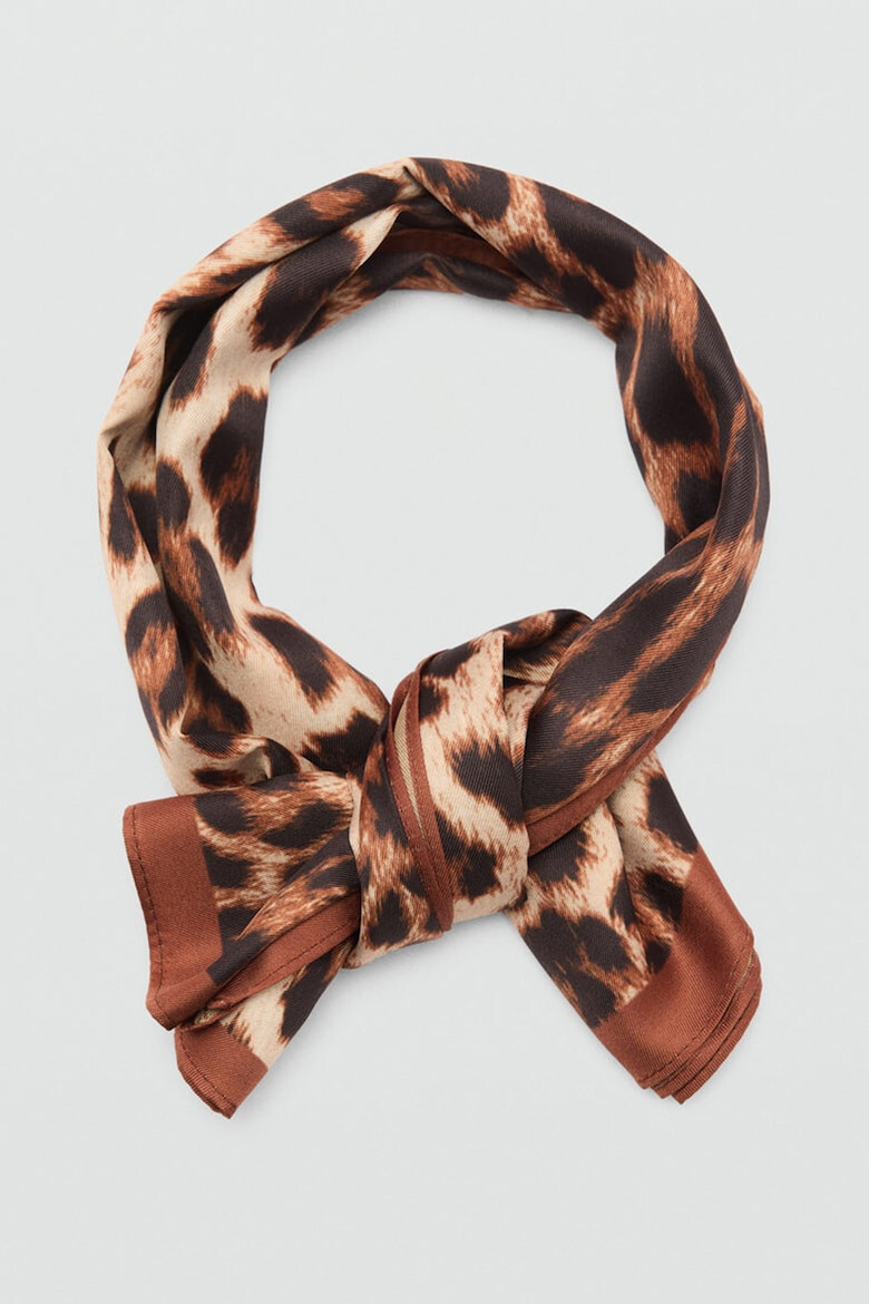 Mango Esarfa cu animal print Leo - Pled.ro