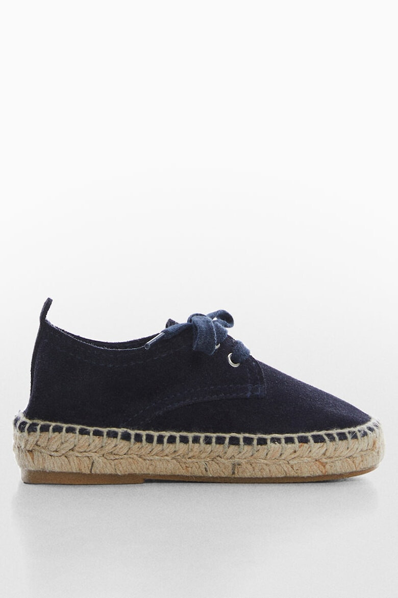 Mango Espadrile de piele intoarsa Jimmy - Pled.ro