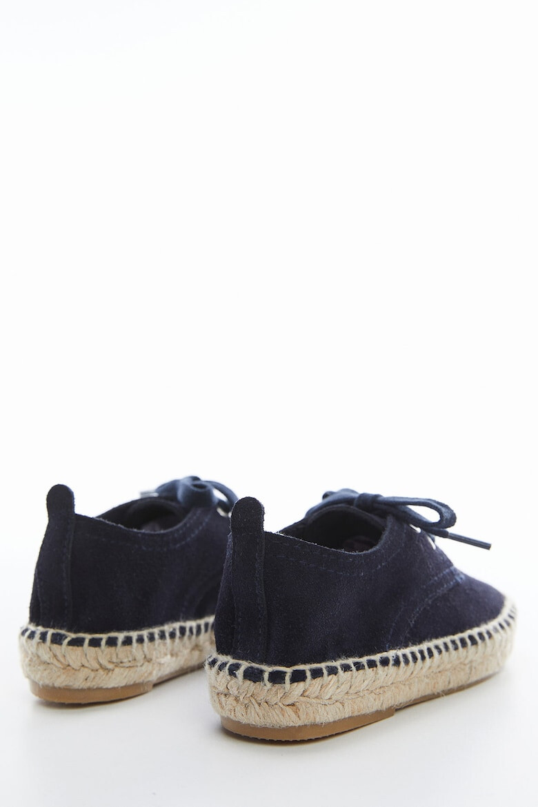 Mango Espadrile de piele intoarsa Jimmy - Pled.ro