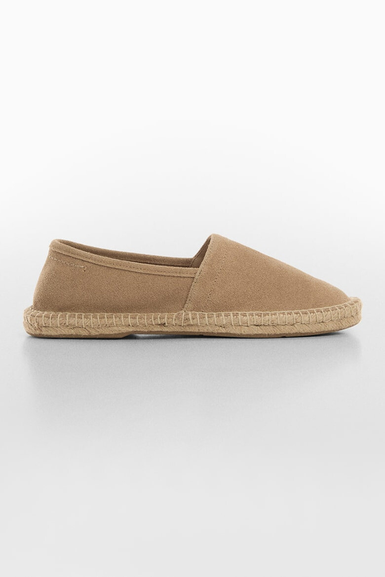 Mango Espadrile de piele intoarsa Yute - Pled.ro