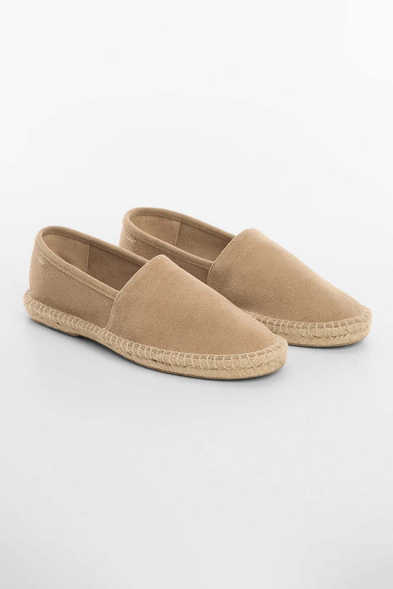 Mango Espadrile de piele intoarsa Yute - Pled.ro