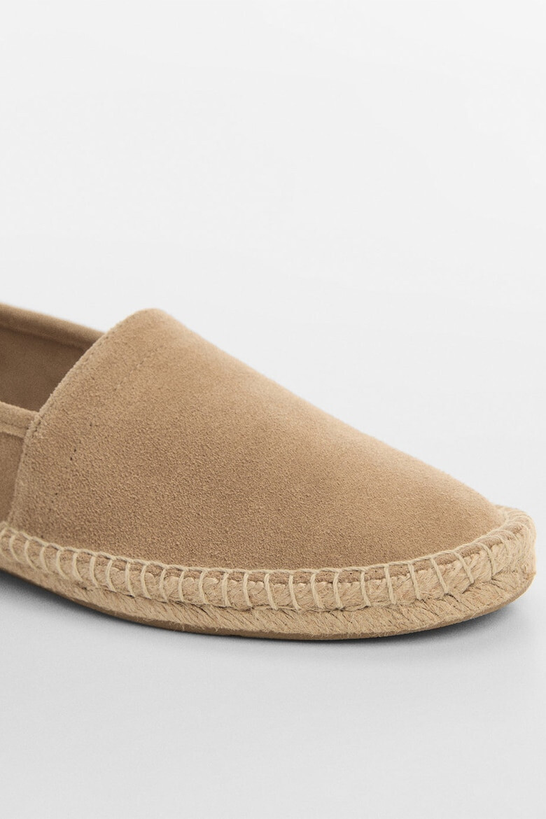 Mango Espadrile de piele intoarsa Yute - Pled.ro