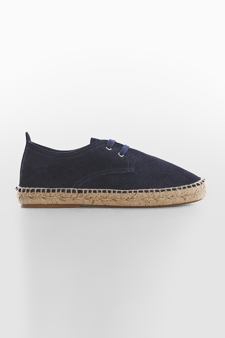 Mango Espadrile din piele intoarsa Jimmya - Pled.ro