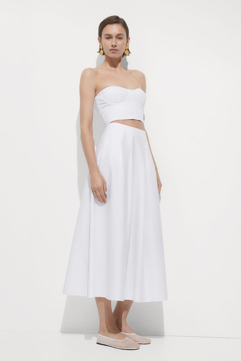 Mango Fusta maxi evazata Creta - Pled.ro