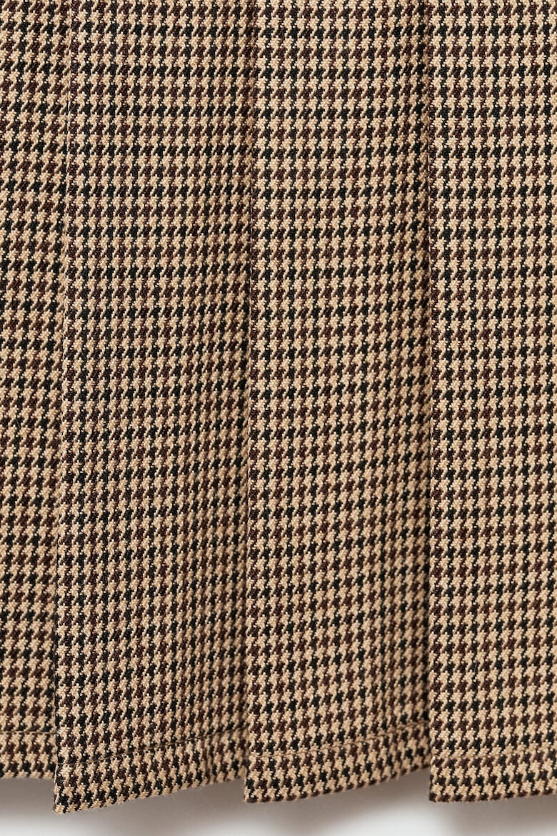 Mango Fusta mini cu model houndstooth Rebel - Pled.ro