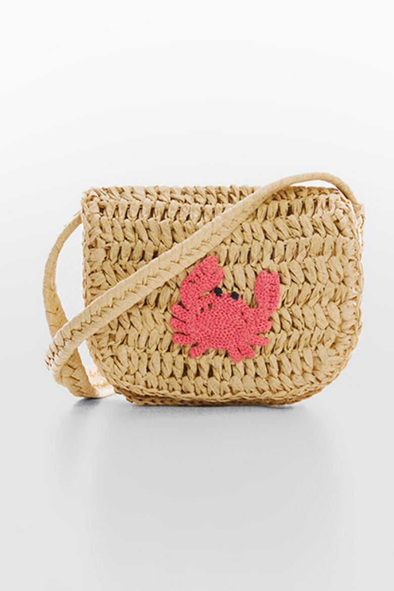 Mango Geanta crossbody cu detaliu brodat Crab - Pled.ro