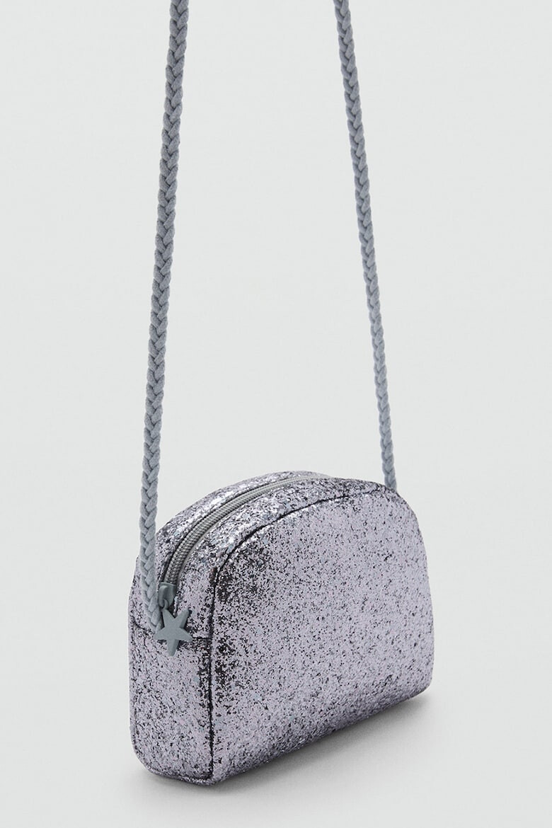 Mango Geanta crossbody stralucitoare Disco - Pled.ro