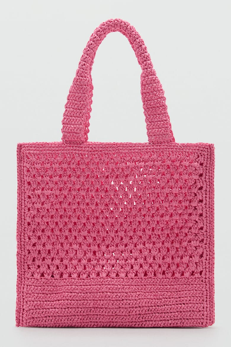 Mango Geanta tote de paie - Pled.ro