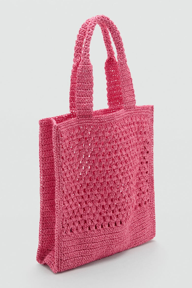 Mango Geanta tote de paie - Pled.ro