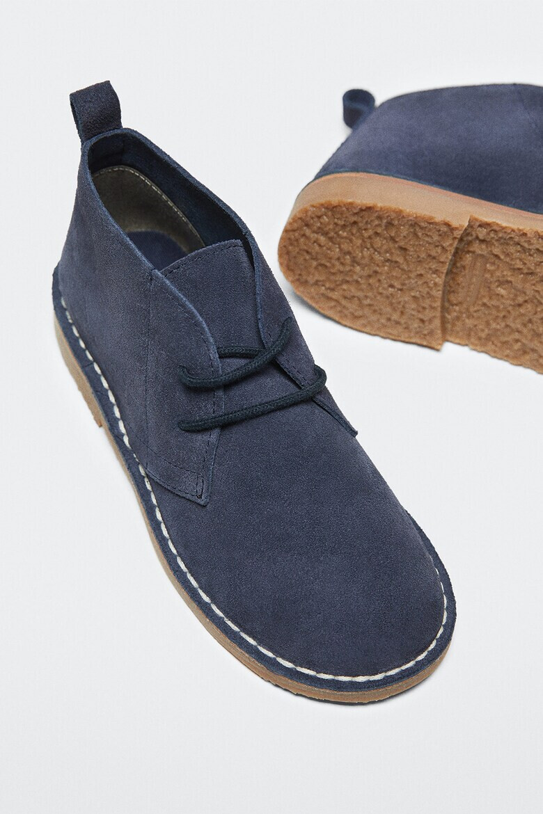 Mango Ghete chukka de piele intoarsa Damia - Pled.ro