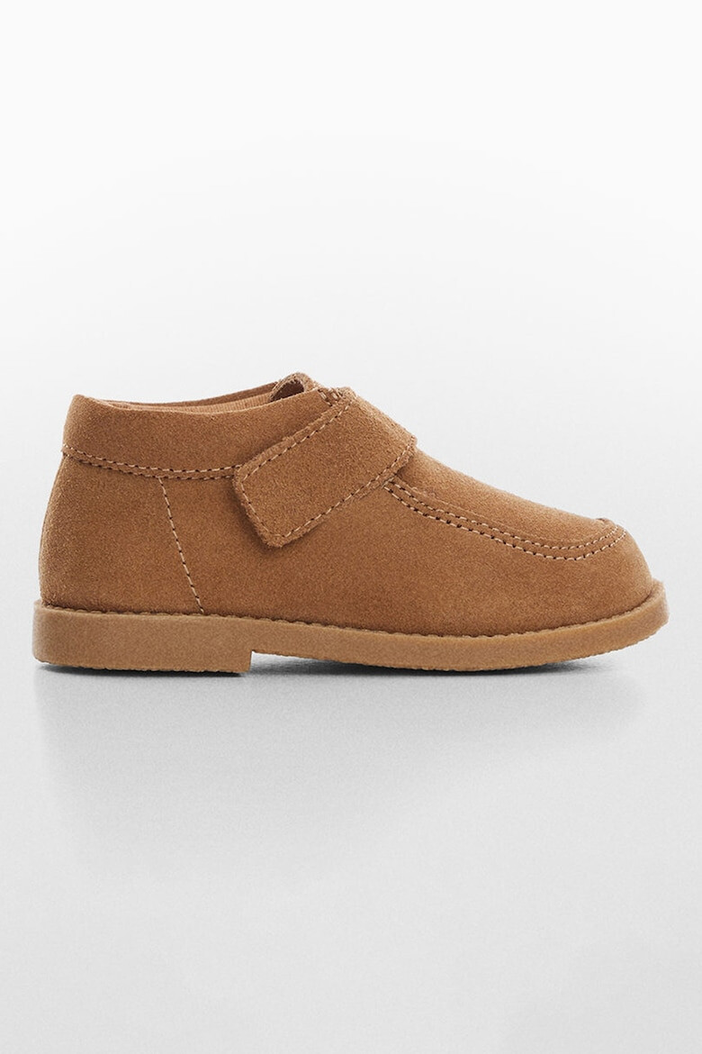 Mango Ghete de piele intoarsa cu velcro Gus - Pled.ro