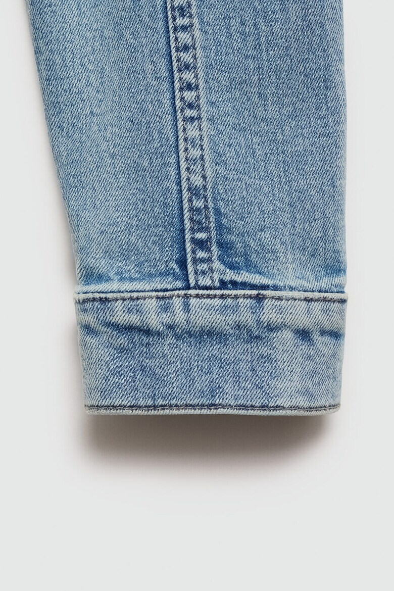 Mango Jacheta crop de denim Candela - Pled.ro