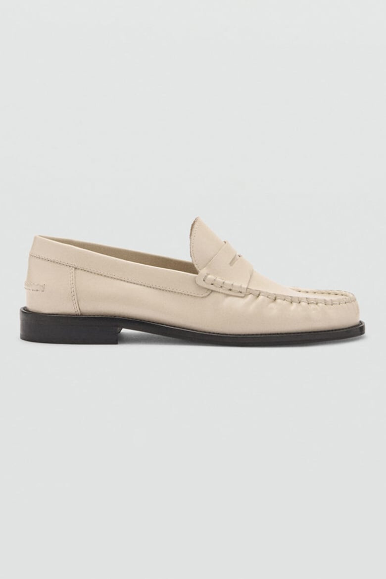 Mango Mocasini de piele Carol - Pled.ro