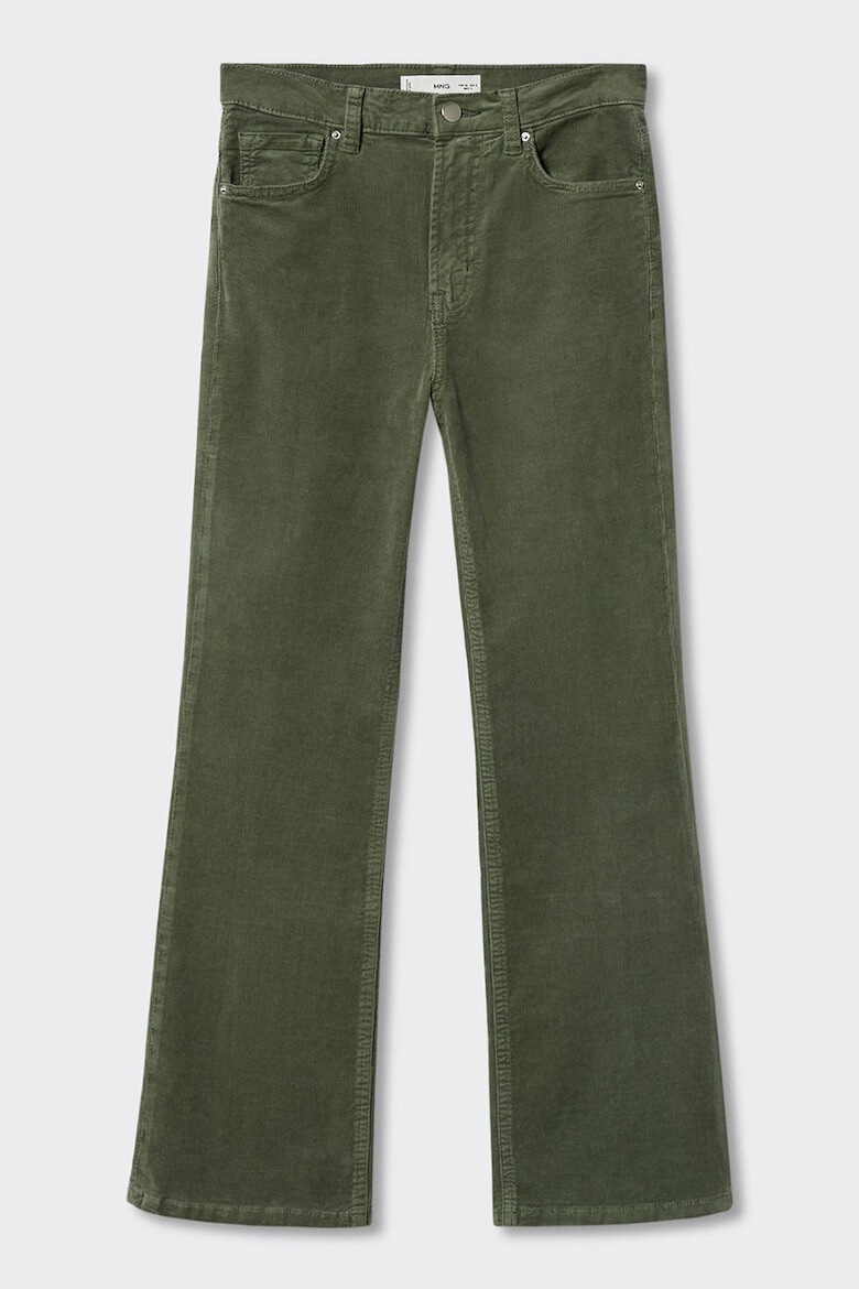 Mango Pantaloni bootcut din reiat Siennap - Pled.ro