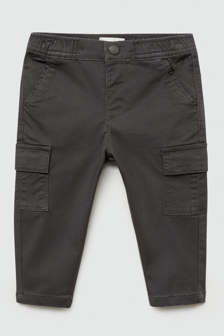 Mango Pantaloni cargo cu talie elastica - Pled.ro