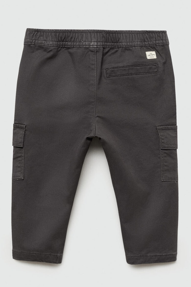 Mango Pantaloni cargo cu talie elastica - Pled.ro