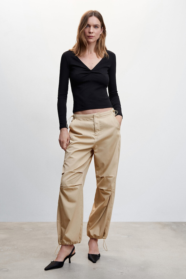 Mango Pantaloni cargo Parachut - Pled.ro