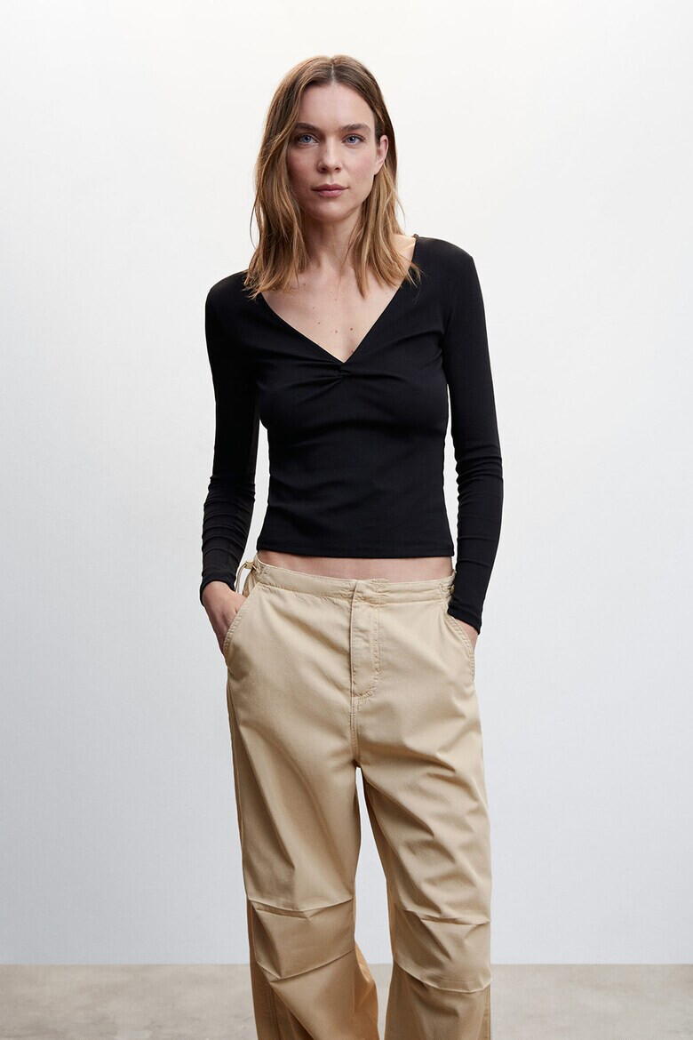 Mango Pantaloni cargo Parachut - Pled.ro