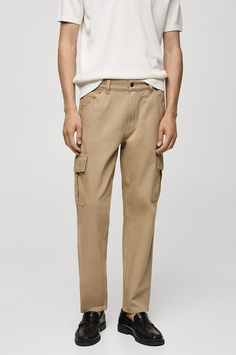 Mango Pantaloni cargo regular fit Buzz - Pled.ro