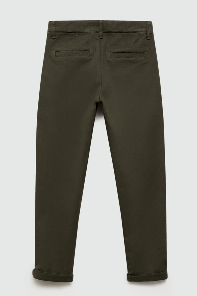 Mango Pantaloni chino cu talie medie Piccolo - Pled.ro