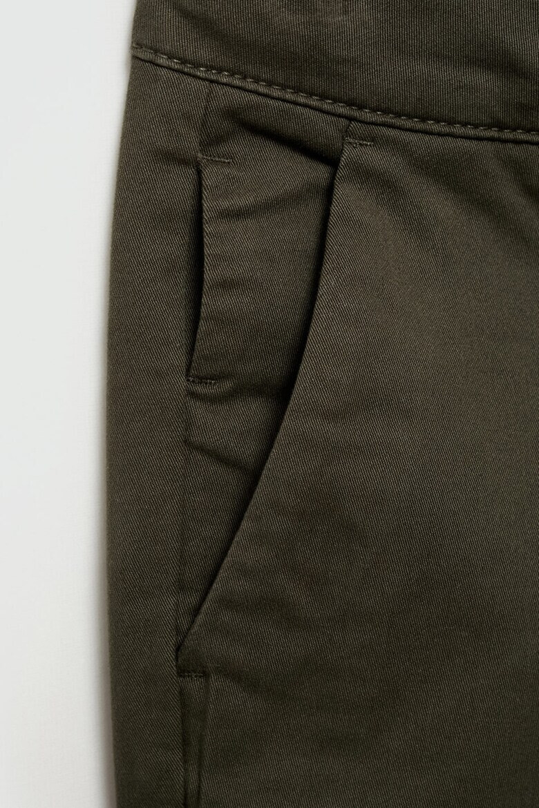 Mango Pantaloni chino cu talie medie Piccolo - Pled.ro