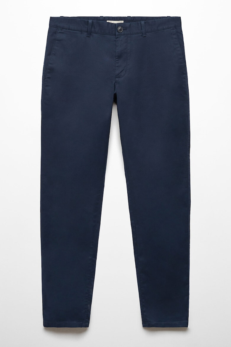 Mango Pantaloni chino slim fit Barna - Pled.ro