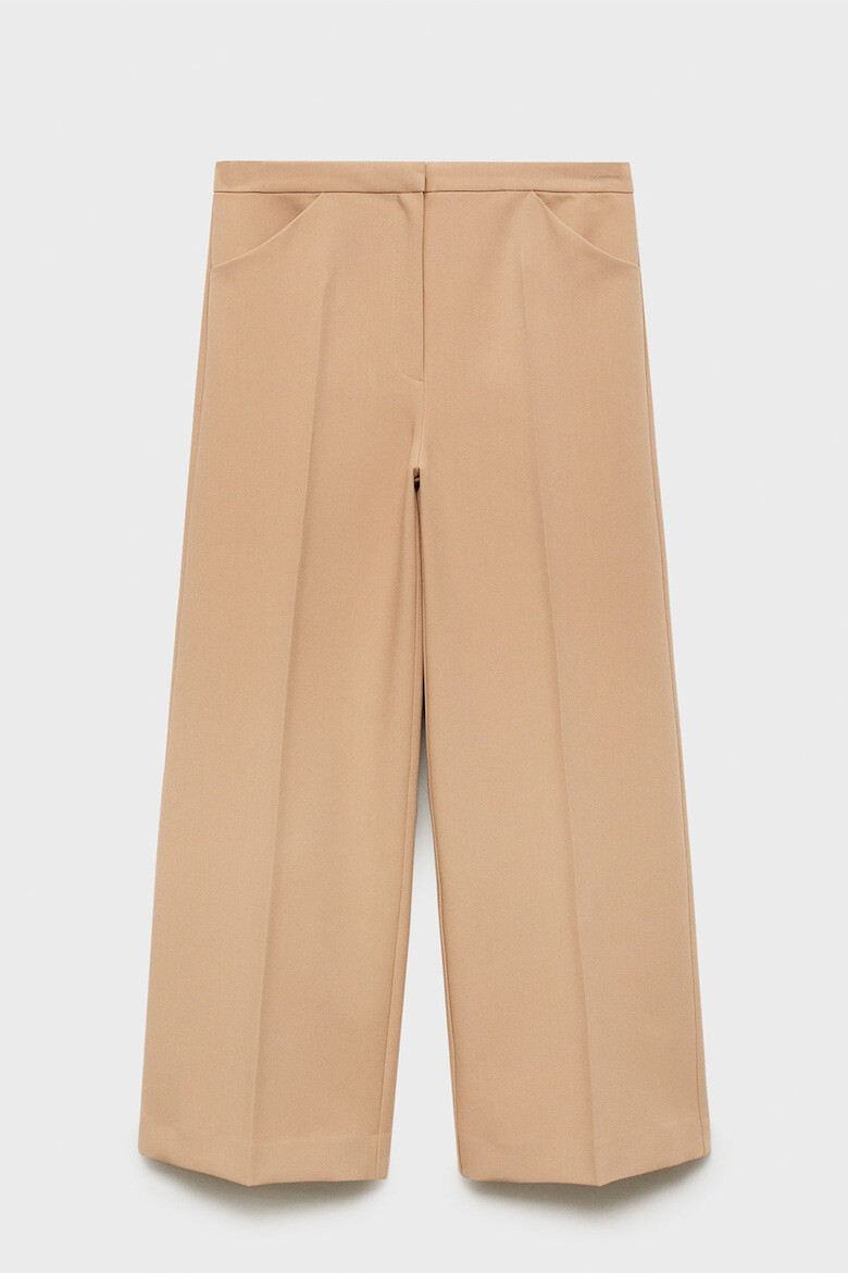 Mango Pantaloni crop cu croiala ampla Nina - Pled.ro