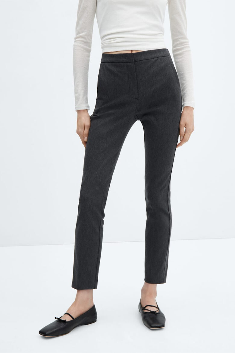 Mango Pantaloni crop skinny Cola - Pled.ro