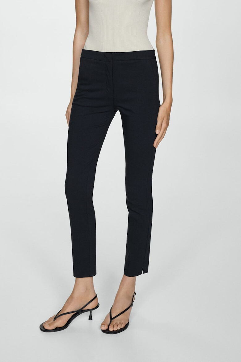 Mango Pantaloni crop slim fit - Pled.ro