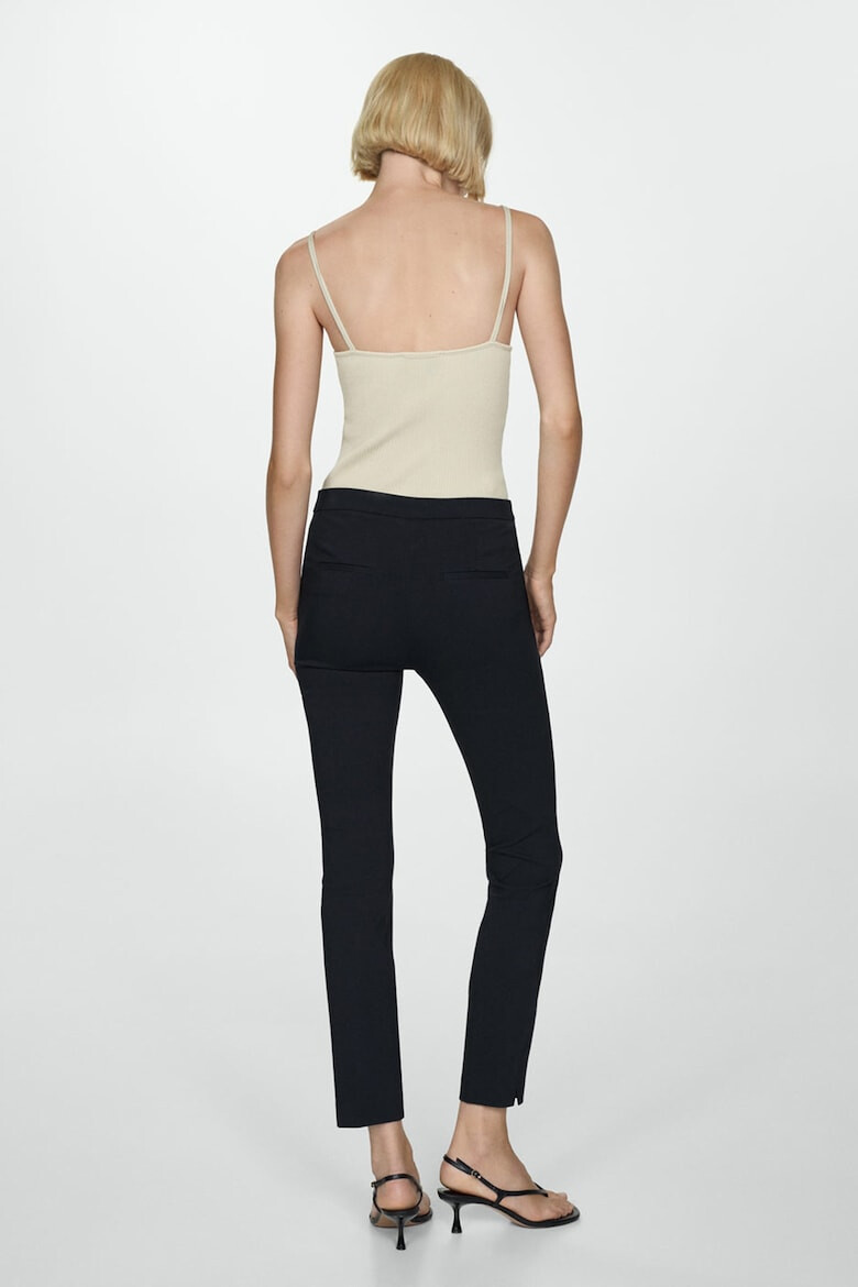 Mango Pantaloni crop slim fit - Pled.ro