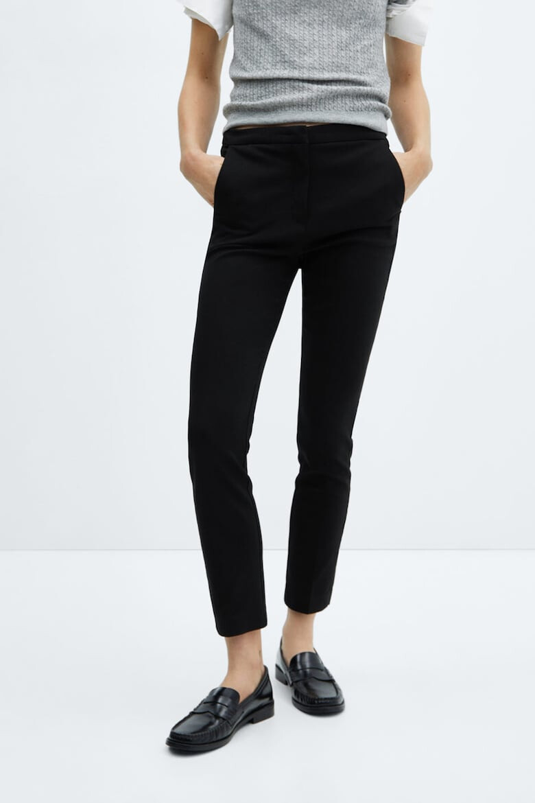 Mango Pantaloni crop slim fit - Pled.ro