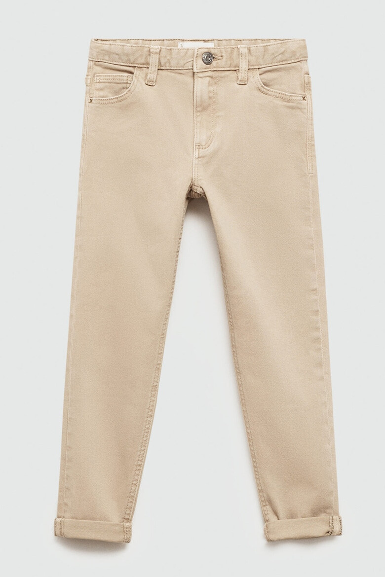 Mango Pantaloni cu croiala dreapta Peru - Pled.ro