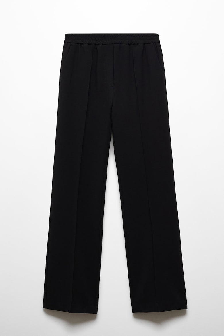 Mango Pantaloni cu talie elastica Charli - Pled.ro