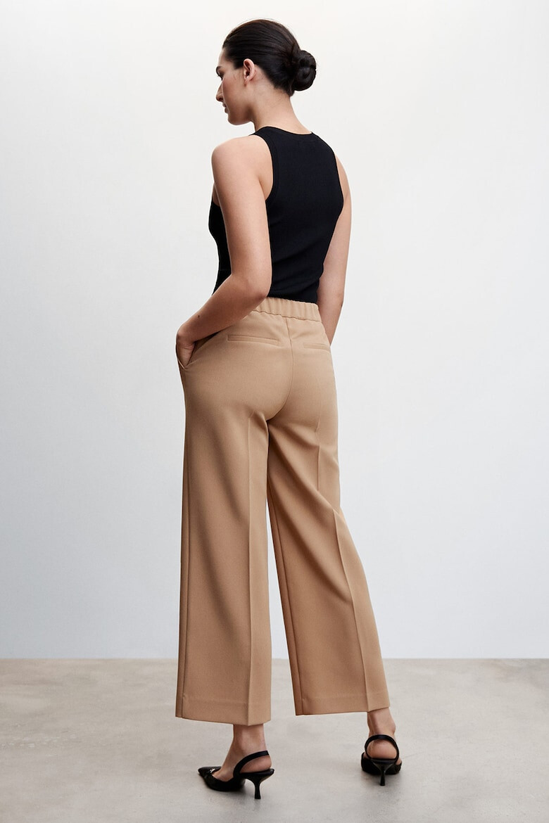 Mango Pantaloni crop cu croiala ampla Dorado - Pled.ro