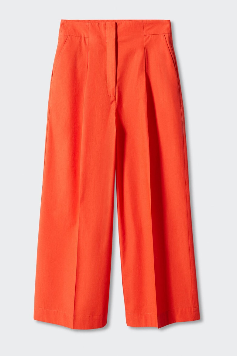 Mango Pantaloni culotte cu talie inalta Pope - Pled.ro