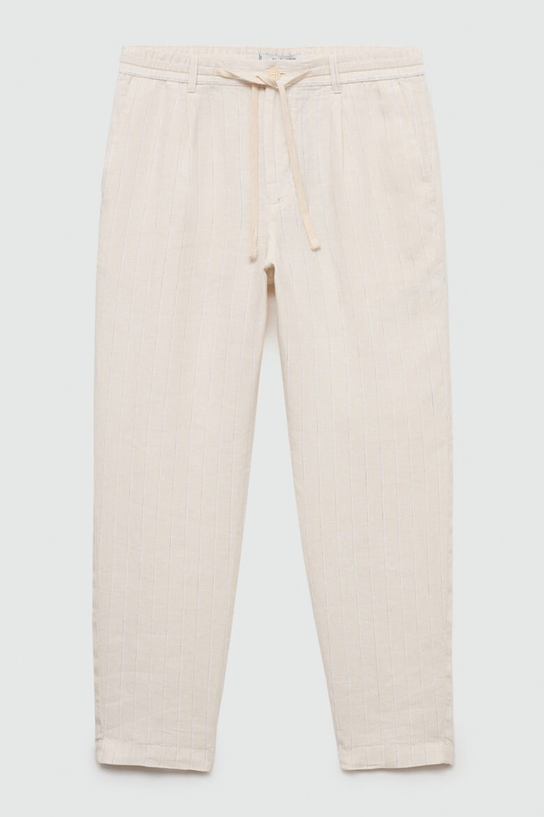 Mango Pantaloni de in cu talie ajustabila Nino - Pled.ro