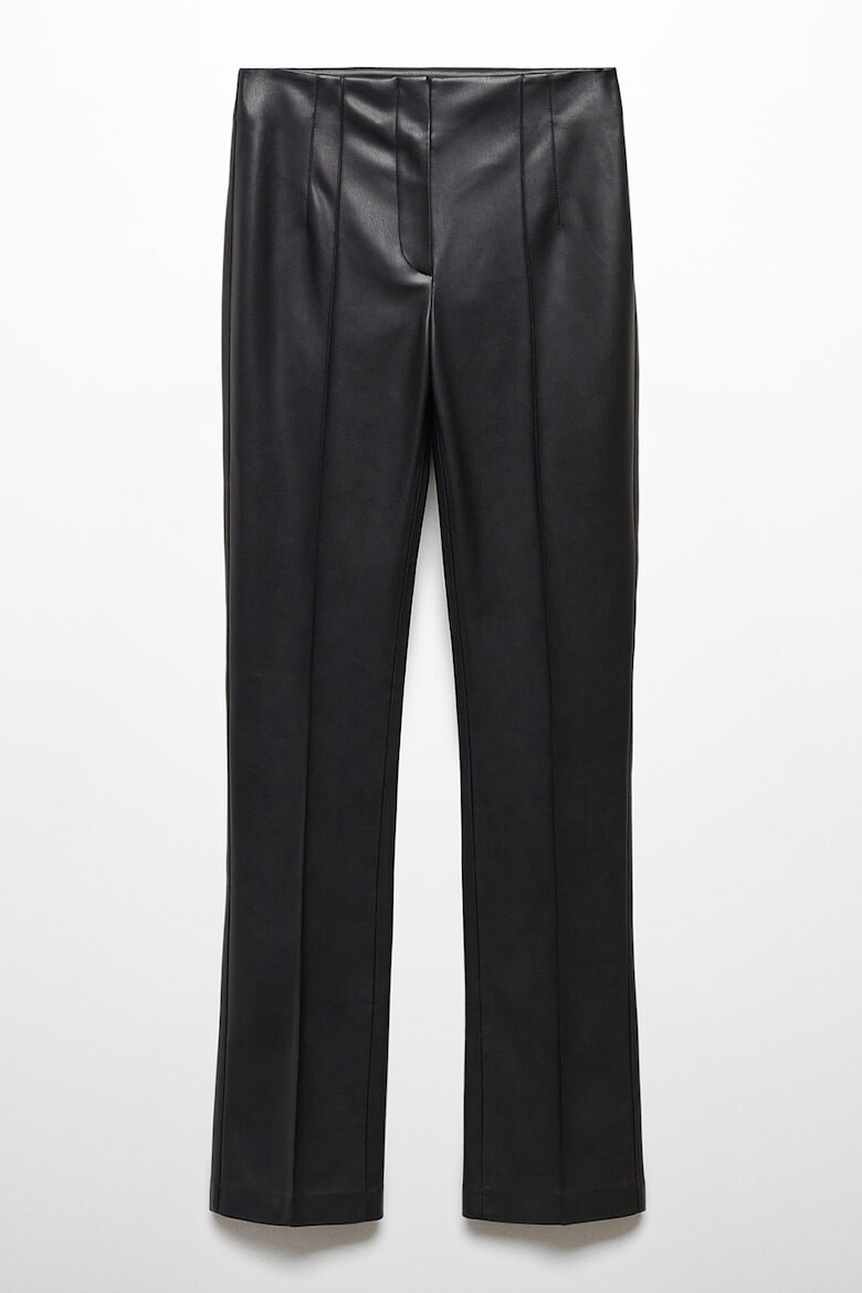 Mango Pantaloni de piele ecologica cu slituri pe spate Jazzy - Pled.ro