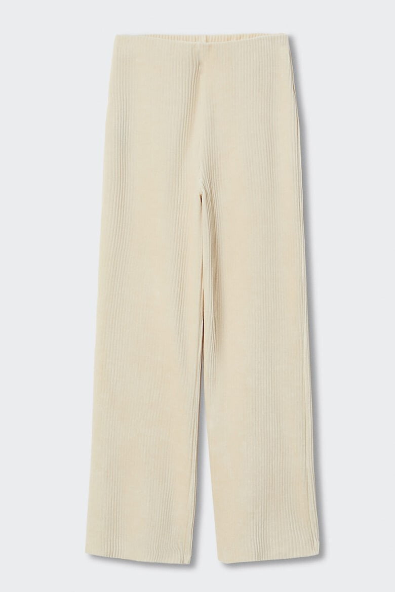 Mango Pantaloni de reiat cu talie elastica Pana - Pled.ro