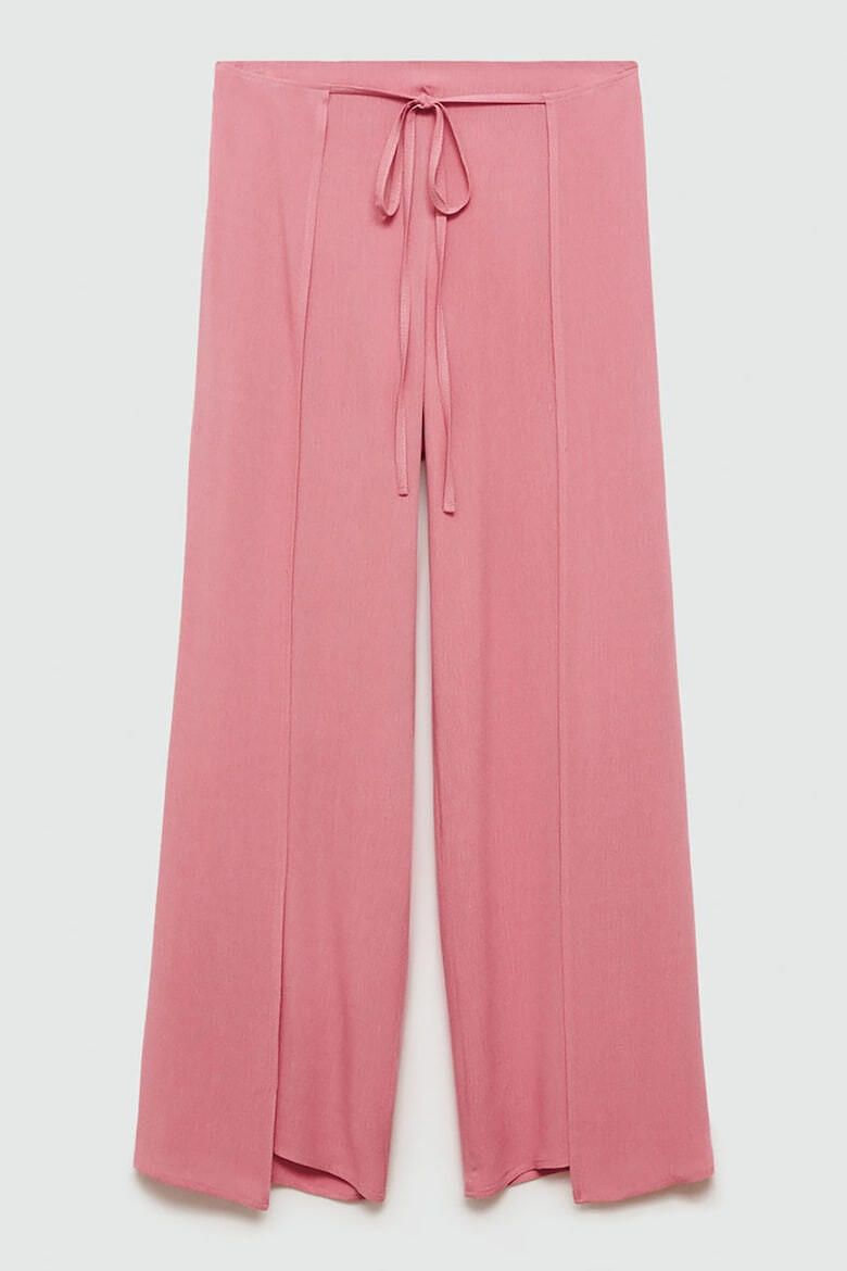 Mango Pantaloni de viscoza cu slituri frontale - Pled.ro