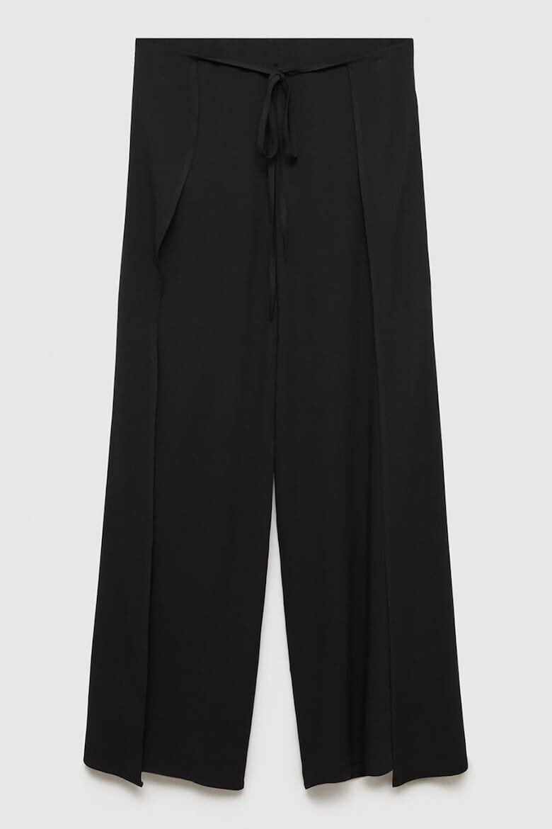 Mango Pantaloni de viscoza cu slituri frontale - Pled.ro